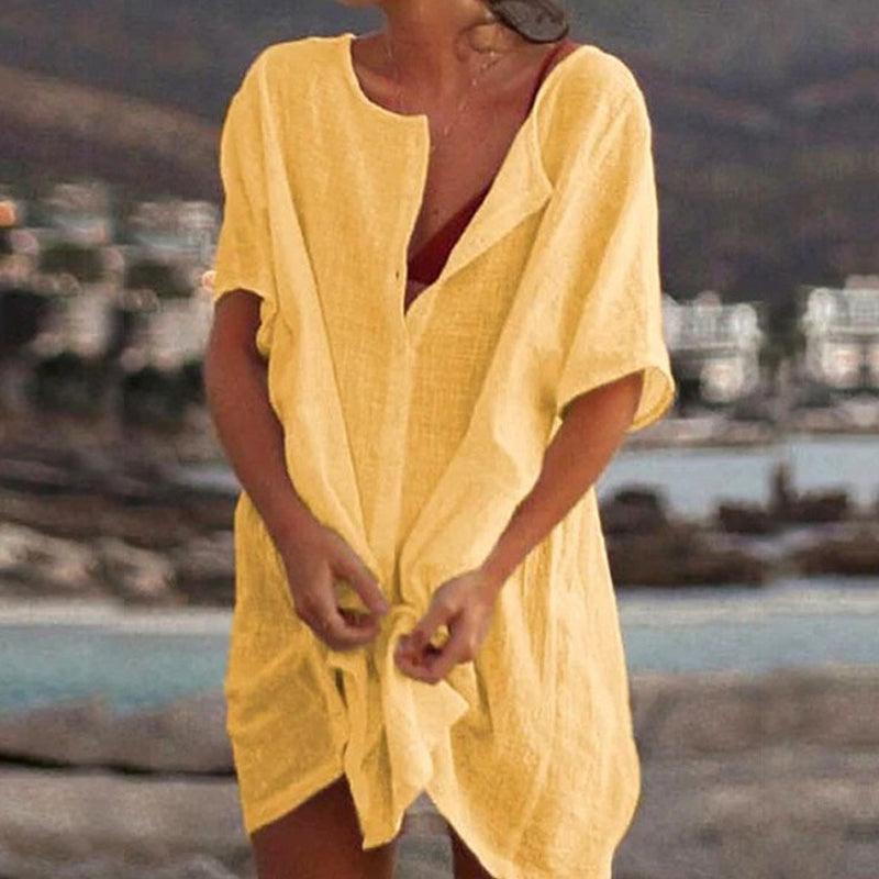 Linen Oversized Dress