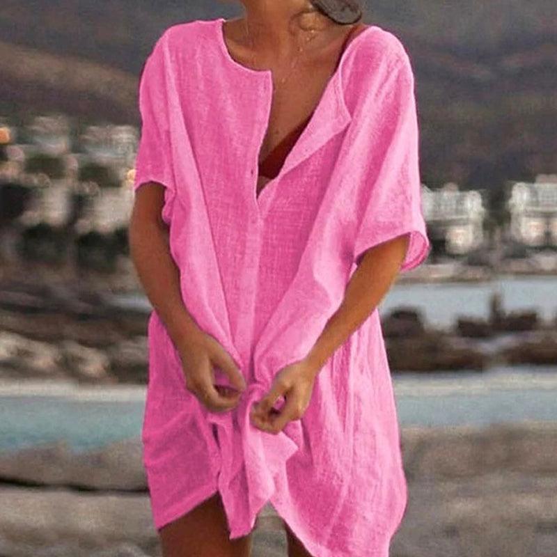 Linen Oversized Dress