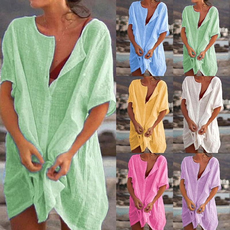 Linen Oversized Dress