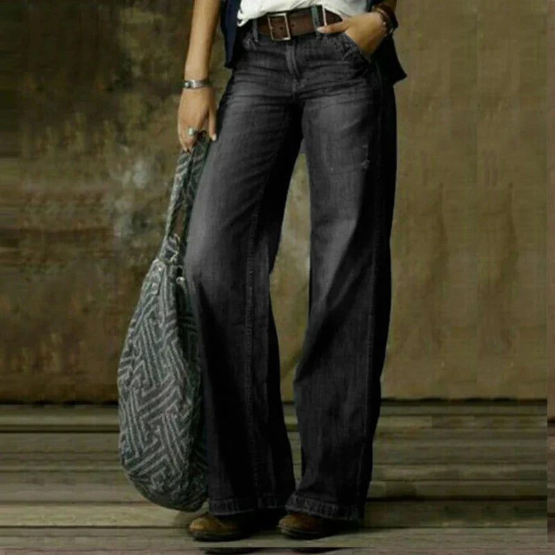 Lysse | Vintage Wide Trousers Stylish Jeans