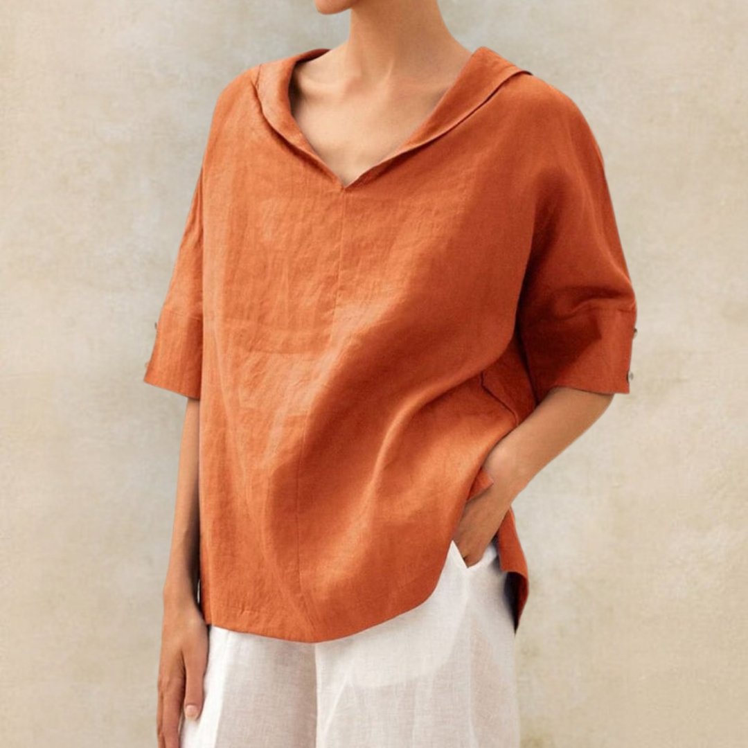 Elegant Linen Shirt For Summer