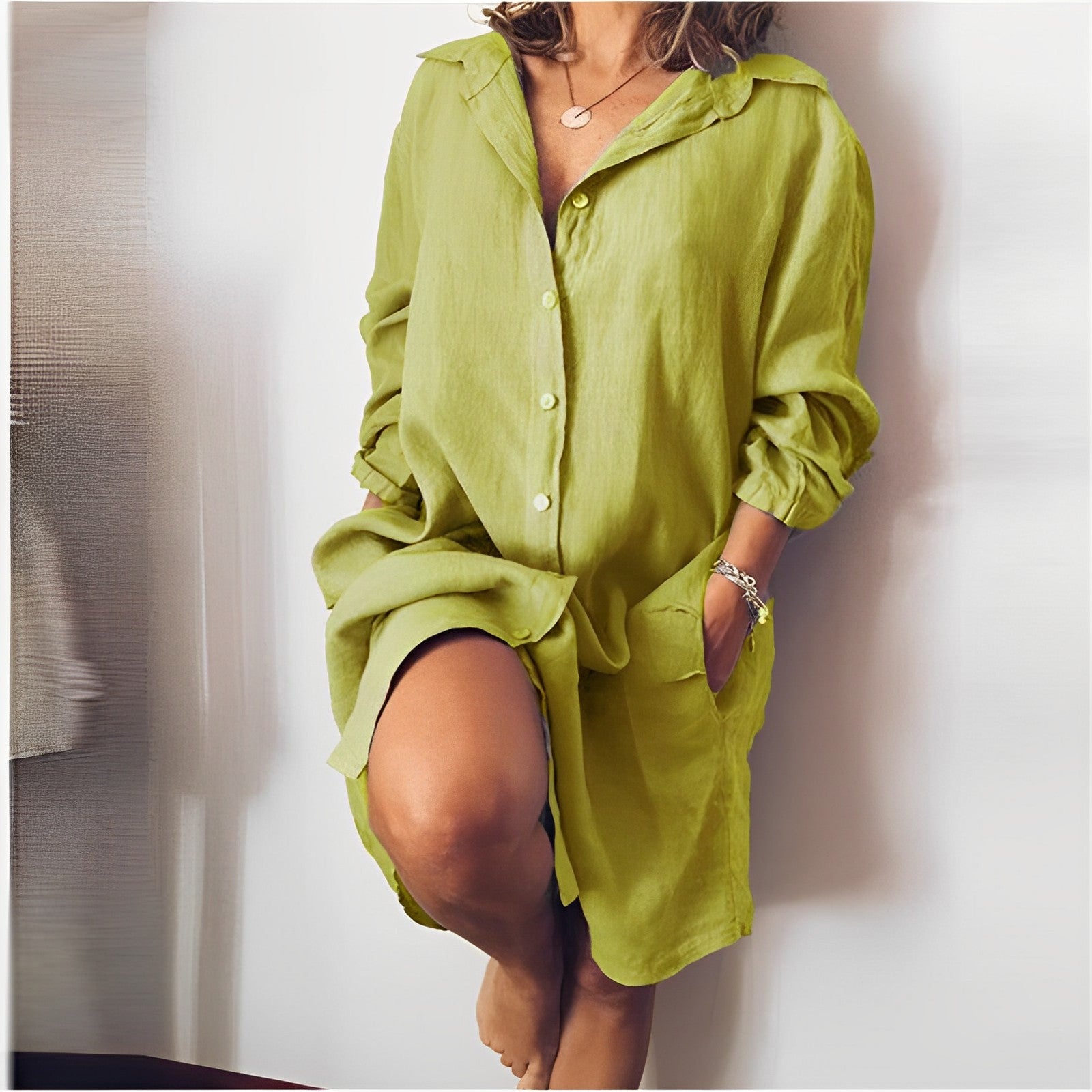 Casual Linen Blouse