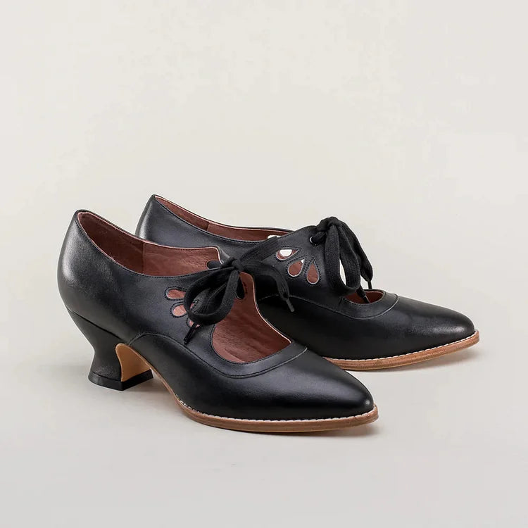 Edwardian Leather Shoes For Women