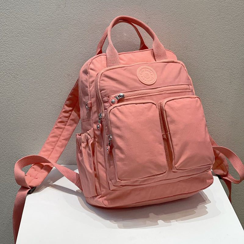 Fashion Women Waterproof Nylon Lightweight Backpack
