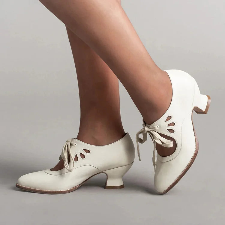 Edwardian Leather Shoes For Women