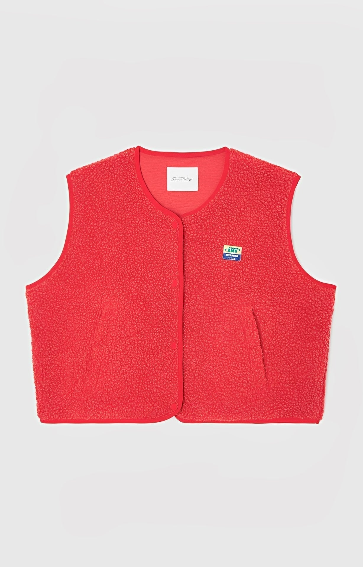 Women's Vest with Simple Button Closure