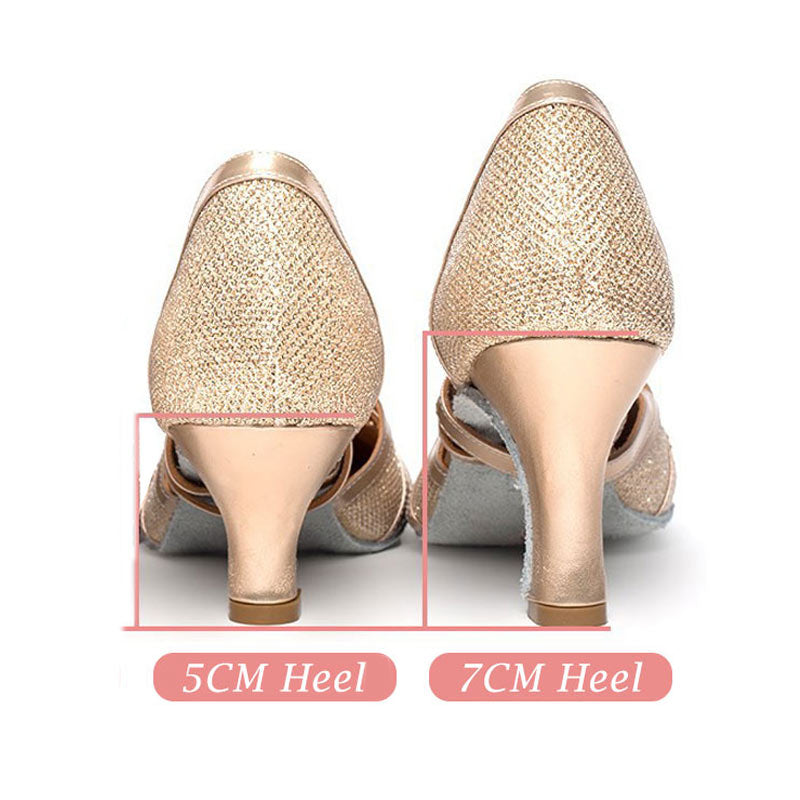 Salsa Dance Shoes Women Latin Dance Shoes 7cm