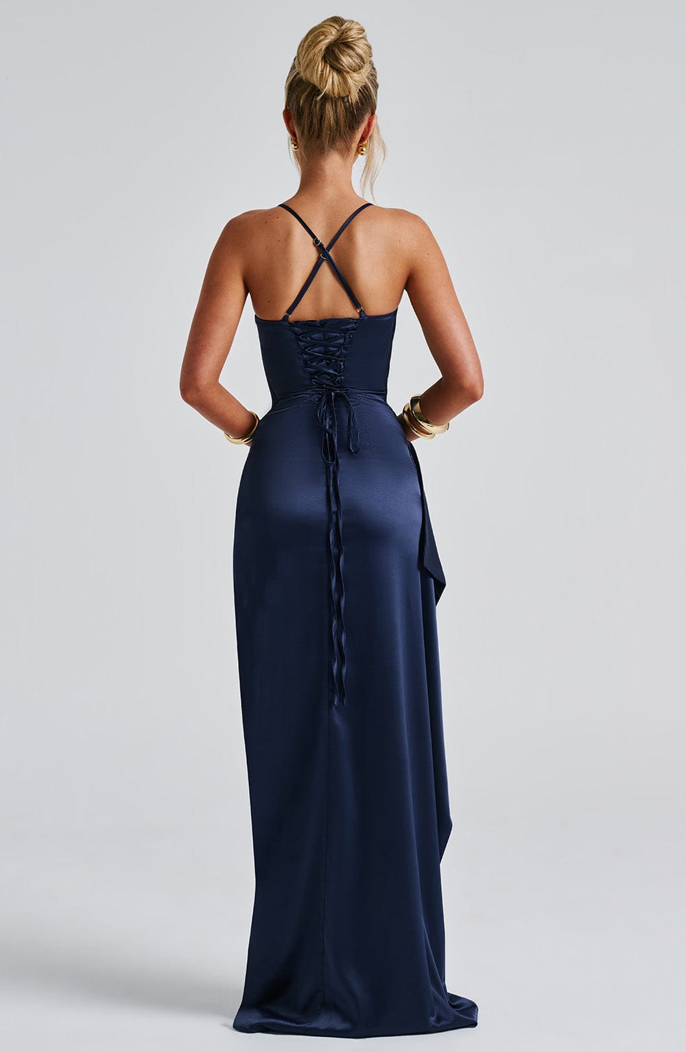 Navy Blue Maxi Dress
