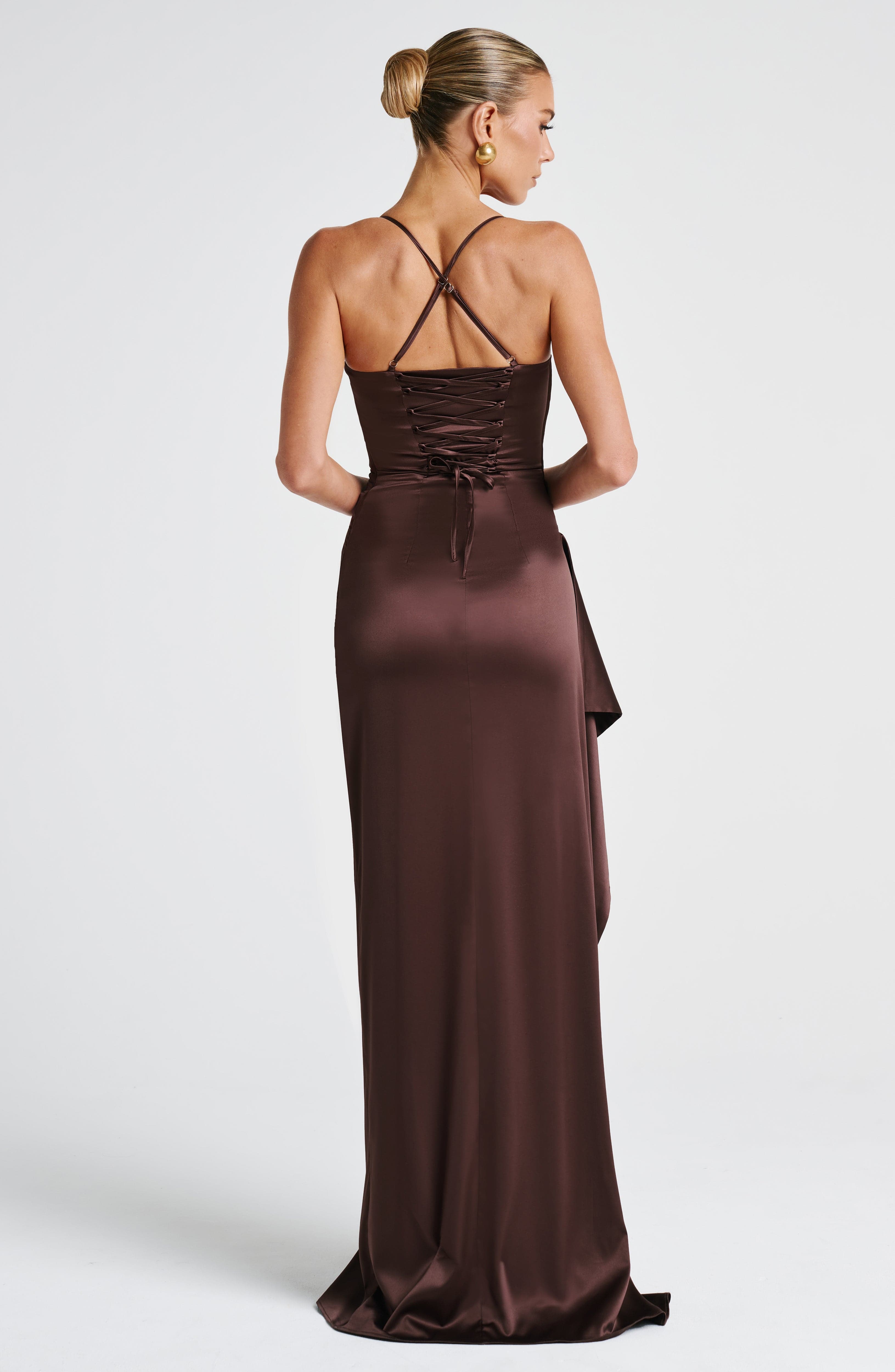 Plum Brown Maxi