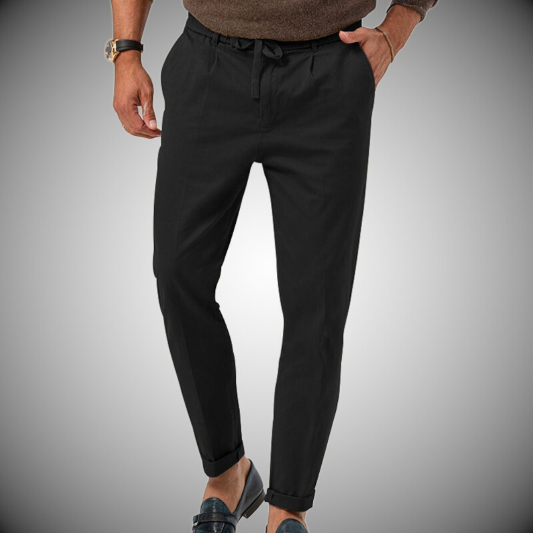 Men's Chino Pants White Fabric Pants