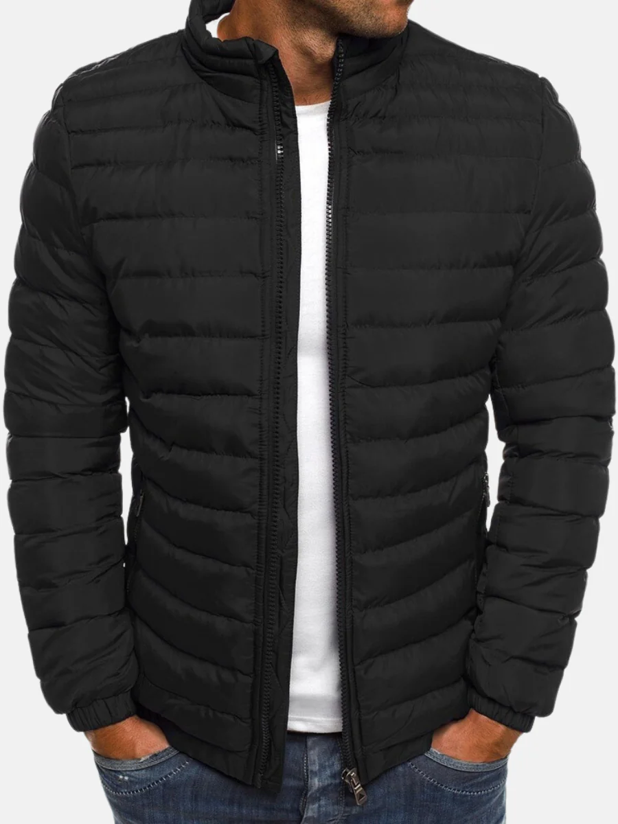 Men's Lightweight Quilted Jacket Cotton Jacket