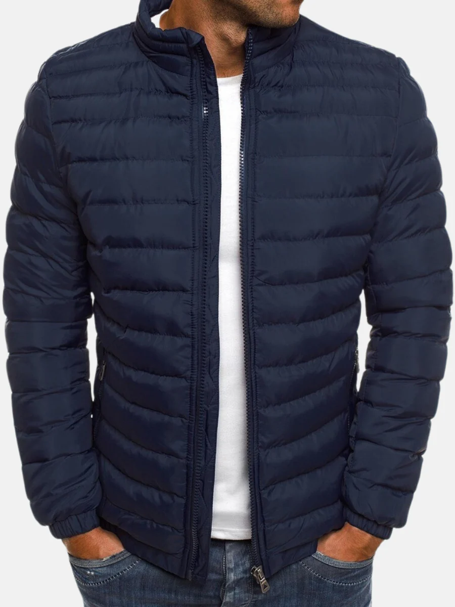 Men's Lightweight Quilted Jacket Cotton Jacket