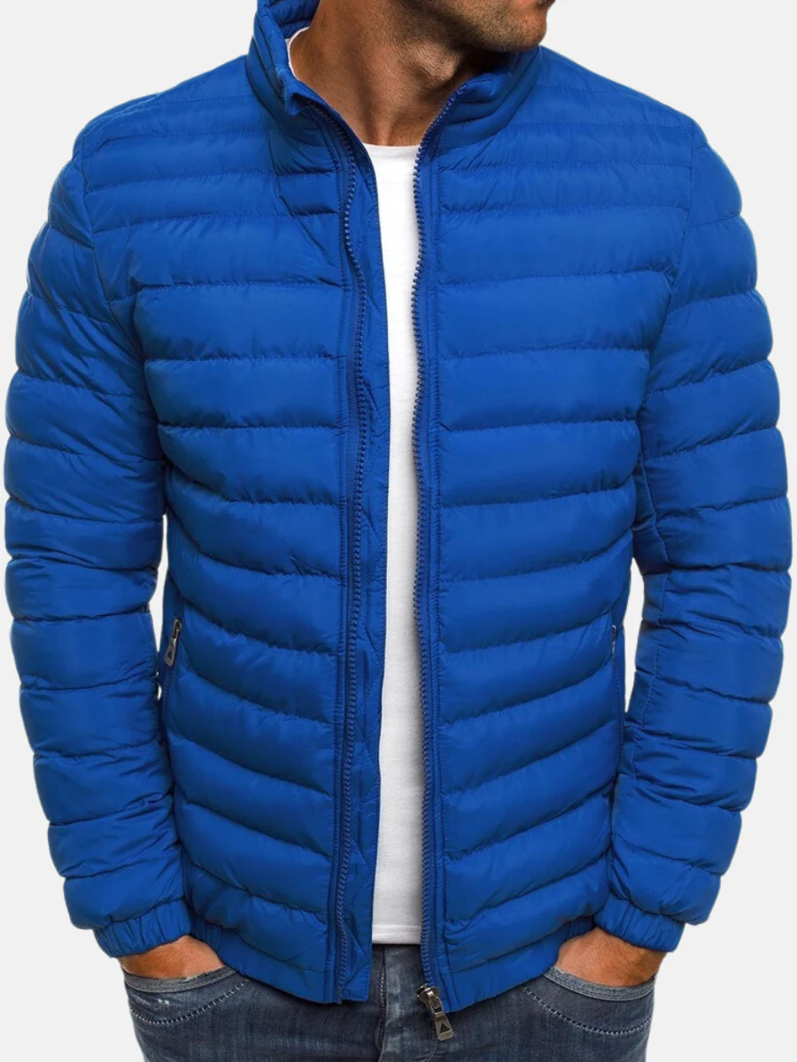Men's Lightweight Quilted Jacket Cotton Jacket