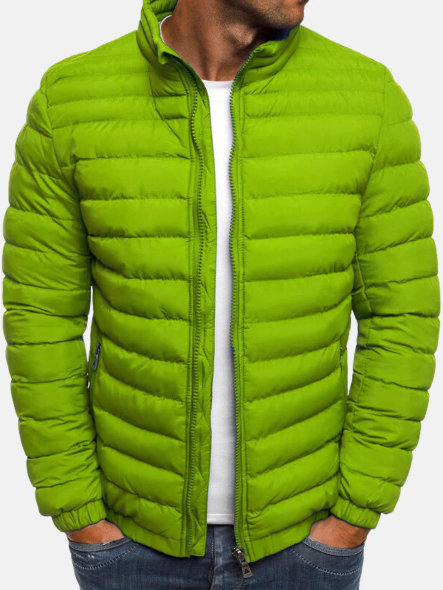 Men's Lightweight Quilted Jacket Cotton Jacket