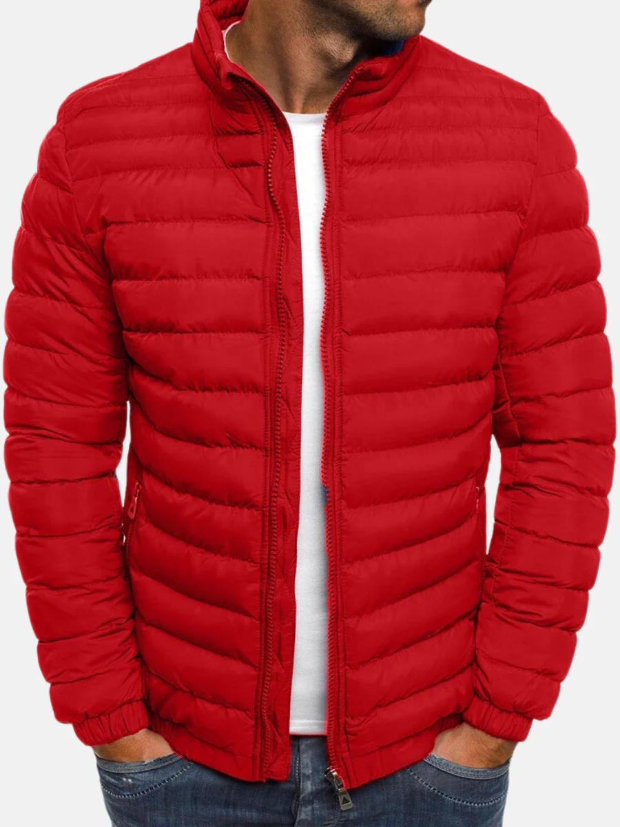 Men's Lightweight Quilted Jacket Cotton Jacket
