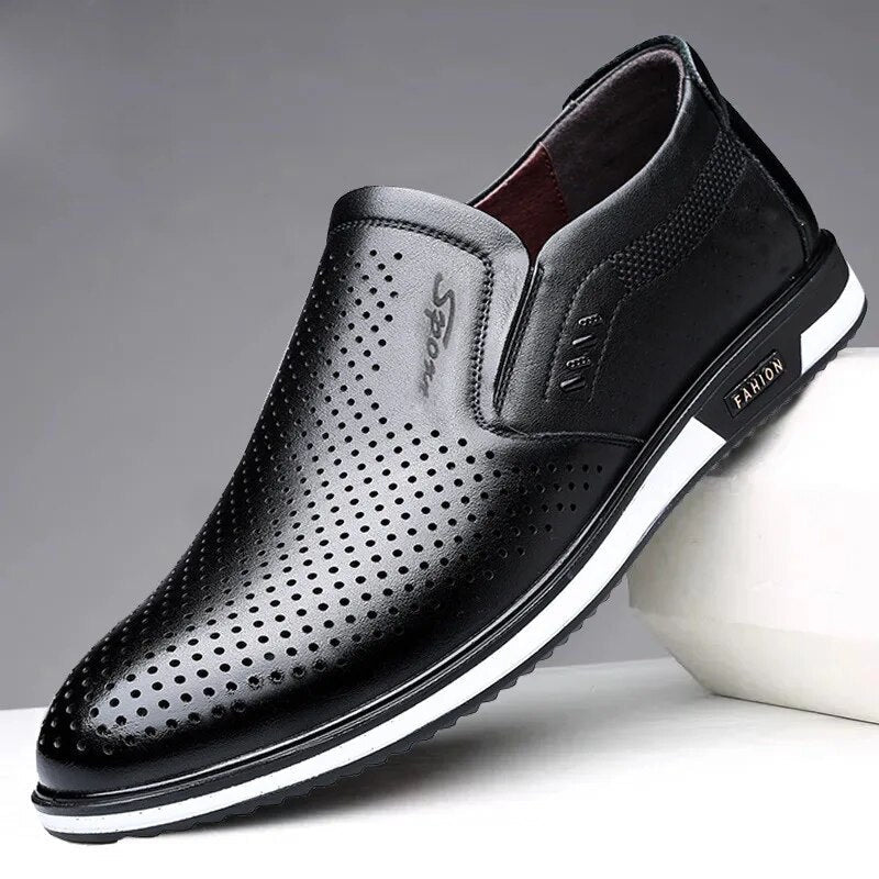 Men's Summer Loafers Black