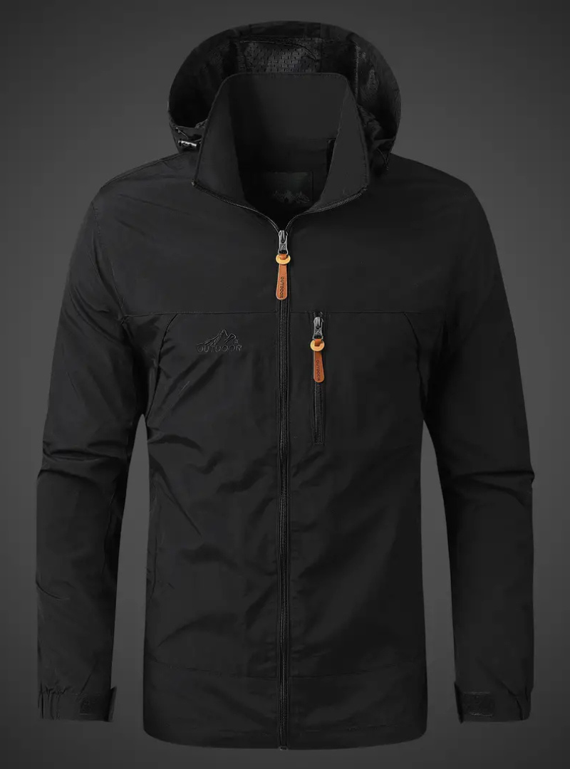 Men Waterproof Rain Jacket Breathable
