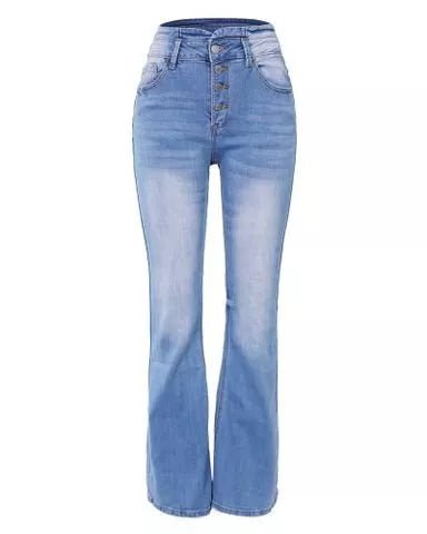 Hollyvintage Fitted Flare Jeans