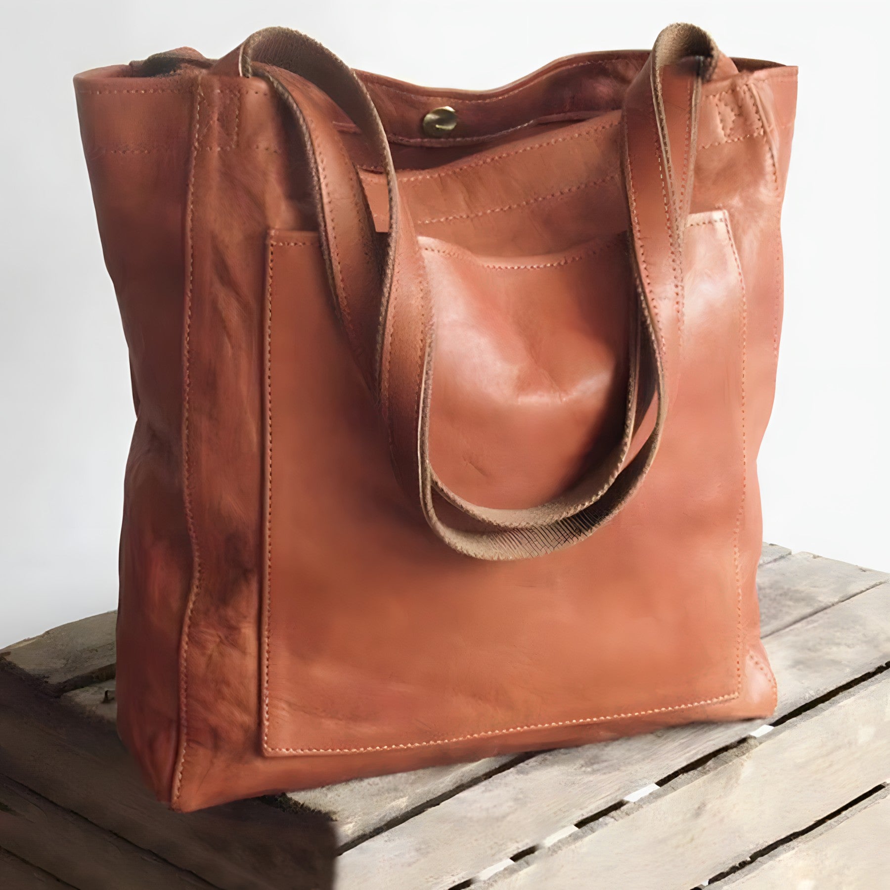Ladies' Bag Made Of Genuine Leather With High-Quality Craftsmanship