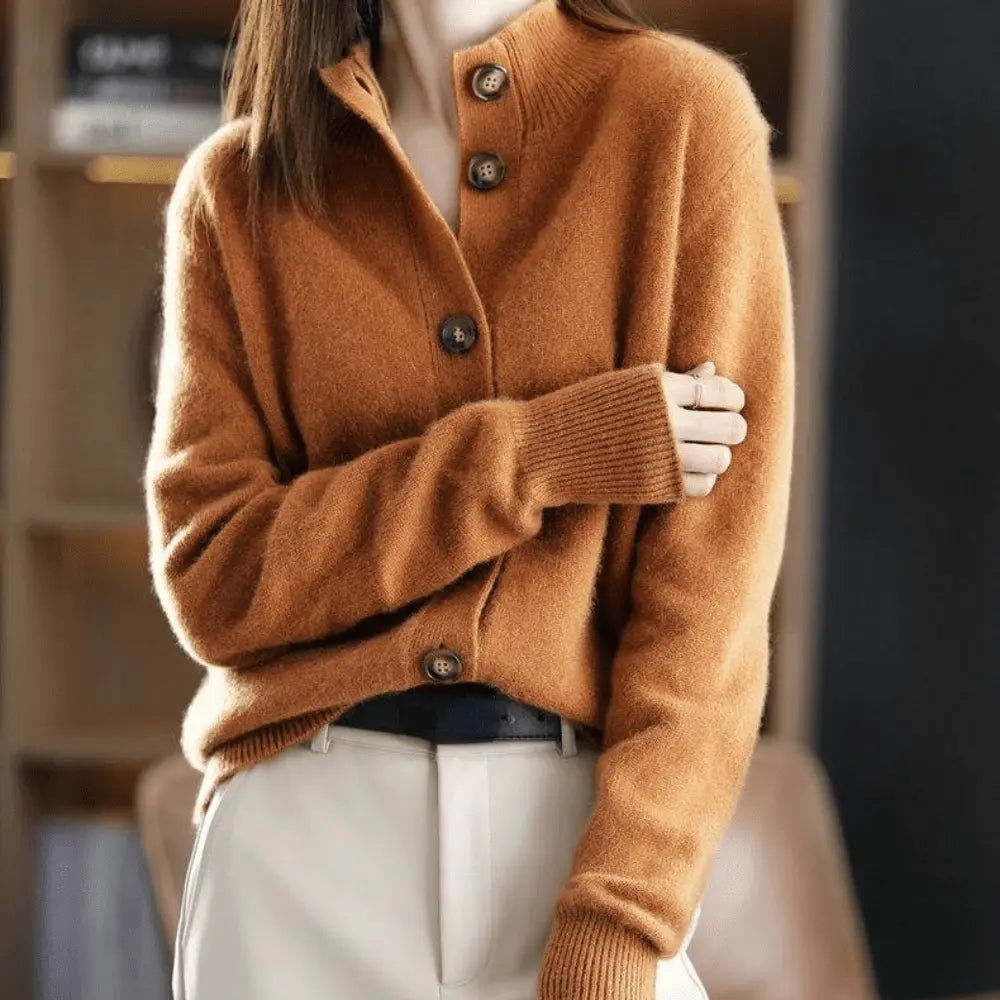 Luxurious cashmere cardigan