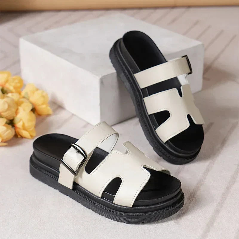 Summery Slingback Sandals With Rome Flair