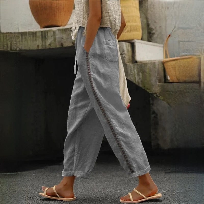 Comfortable linen pants for women