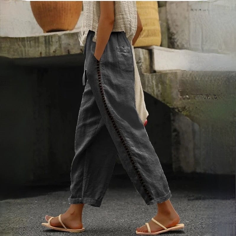 Comfortable linen pants for women