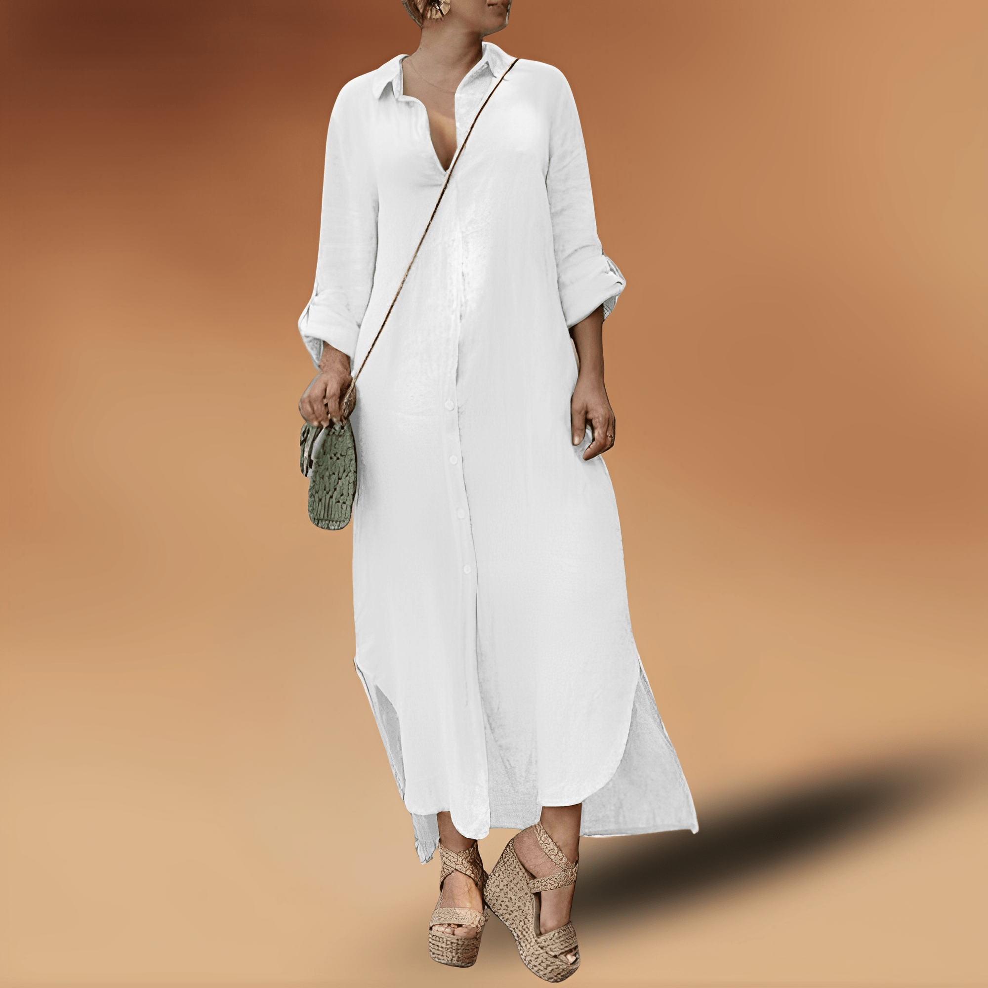 Stylish Linen Dress