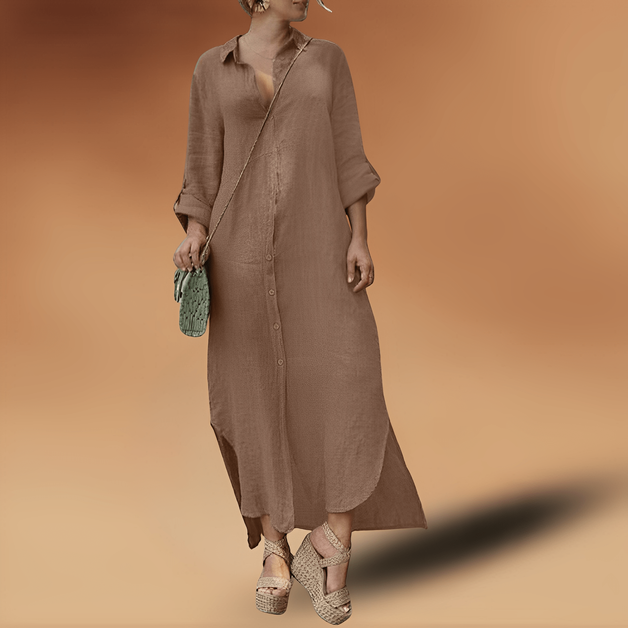 Stylish Linen Dress