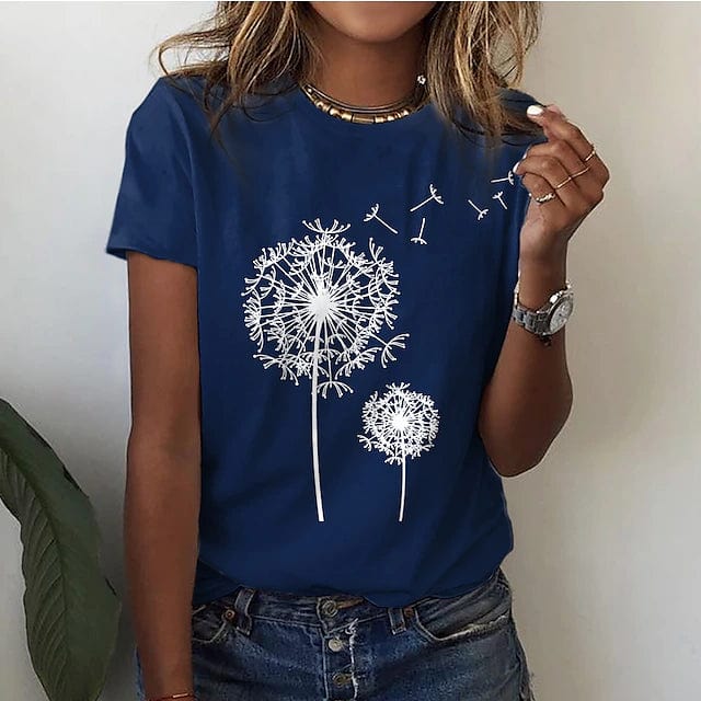 Elegant Dandelion Shirt