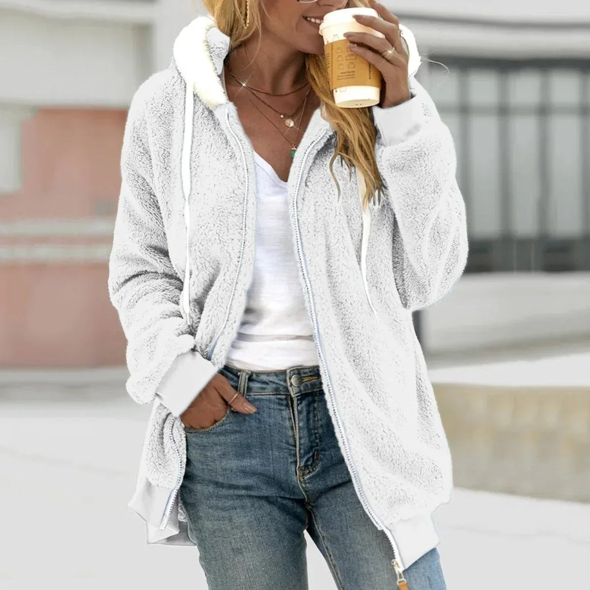 Lysse | Extra warm Teddy-Fleece Zip Hoodie
