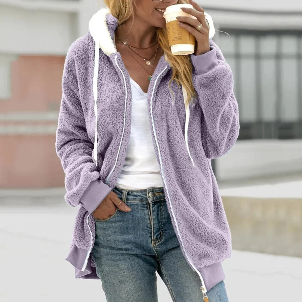 Lysse | Extra warm Teddy-Fleece Zip Hoodie