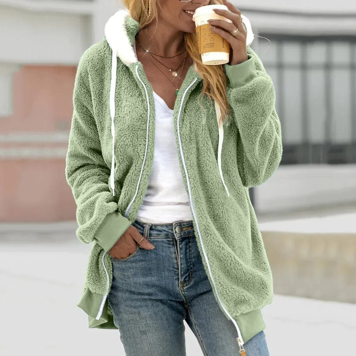 Lysse | Extra warm Teddy-Fleece Zip Hoodie