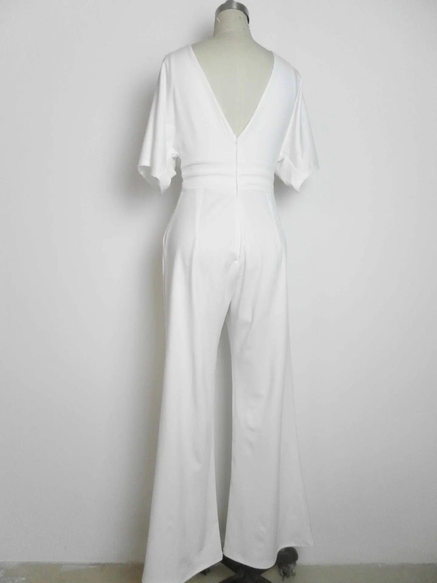Elegant V-Neck Jumpsuit
