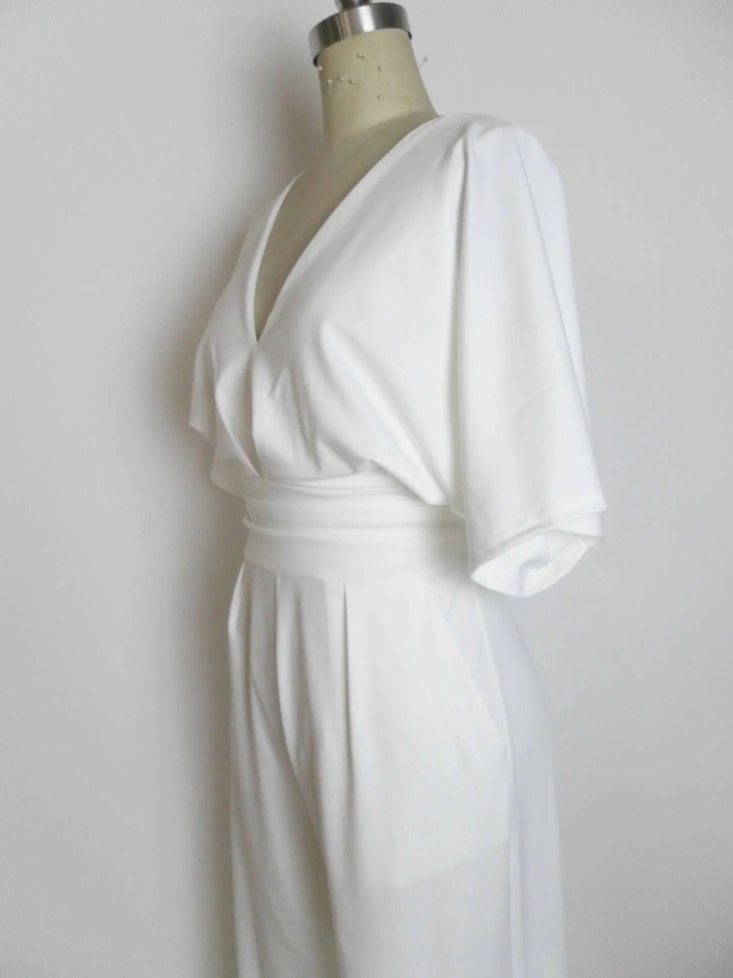 Elegant V-Neck Jumpsuit