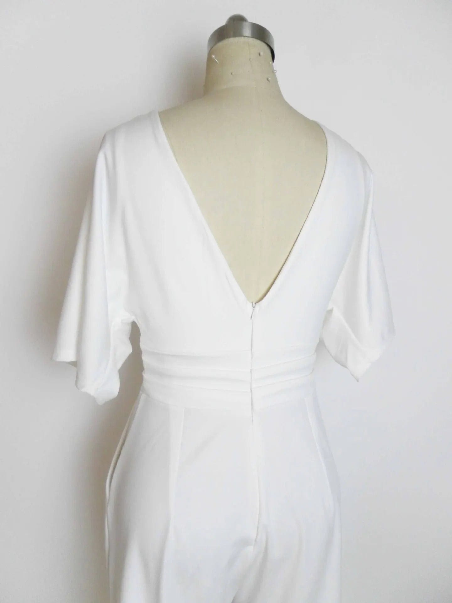 Elegant V-Neck Jumpsuit