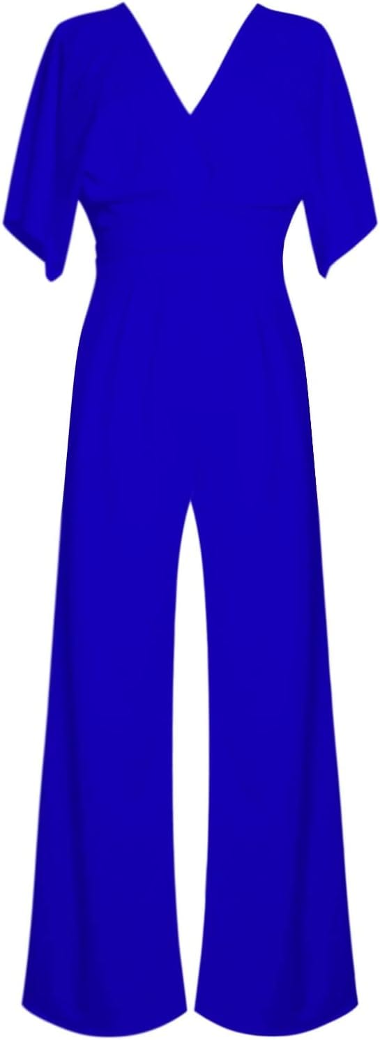 Elegant V-Neck Jumpsuit