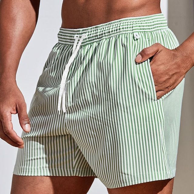 Classic Striped Board Shorts