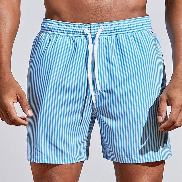 Classic Striped Board Shorts