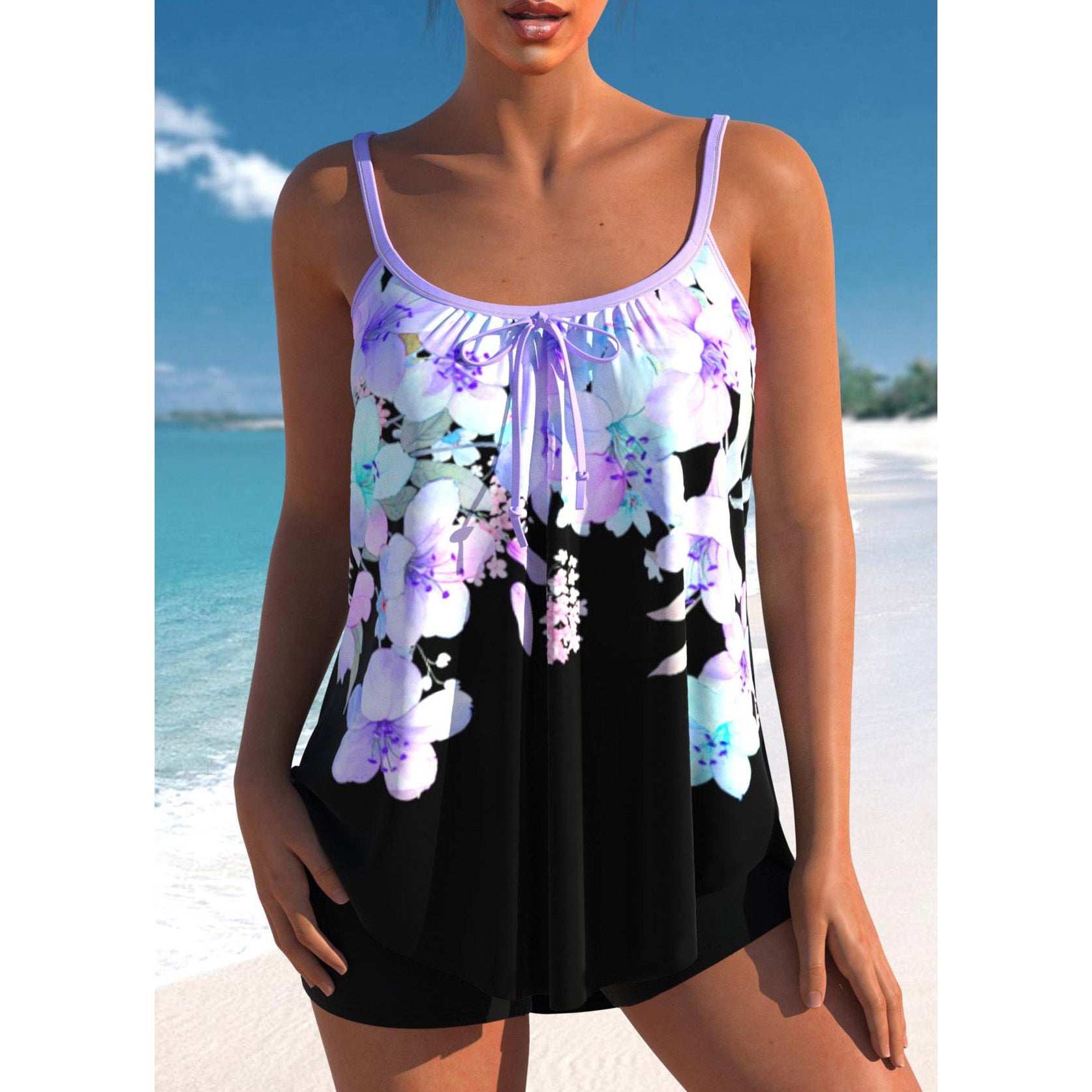 Stylish and Comfortable with Our Tankini Set