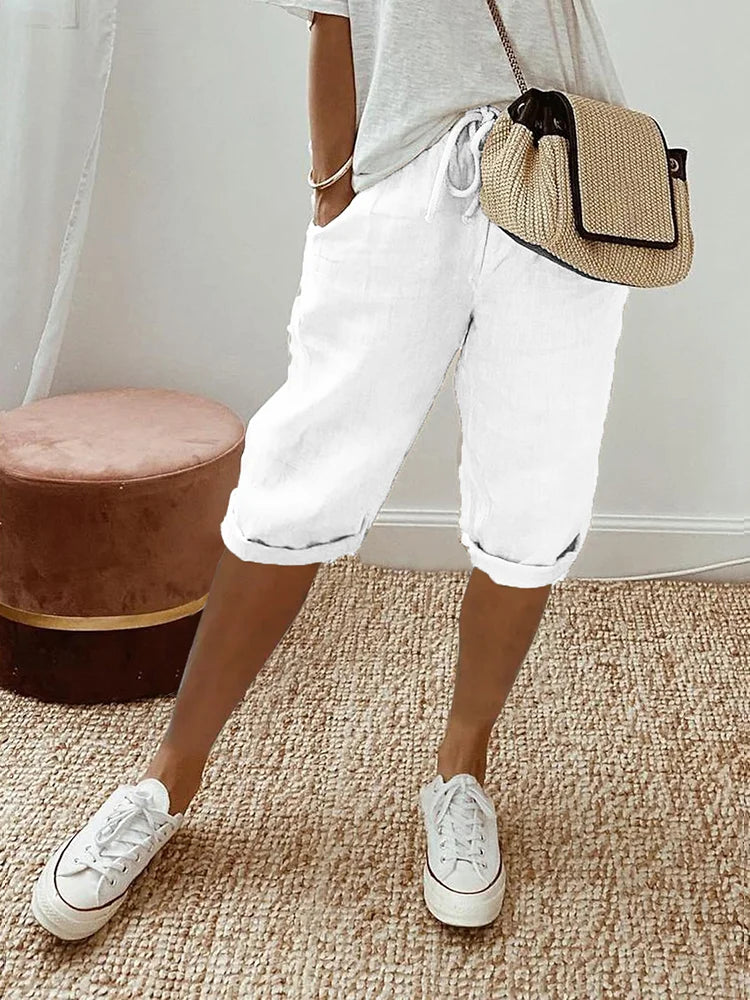 Light cotton shorts for summer