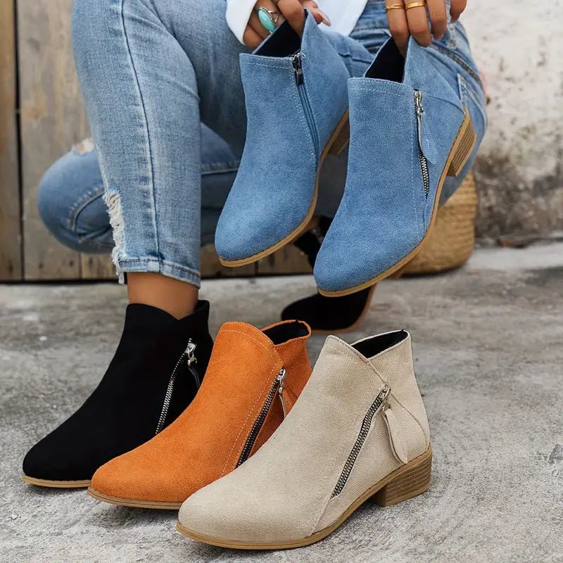 Lysse | Elegant Suede Winter Shoes For Women - Lysse - heidimode20250703