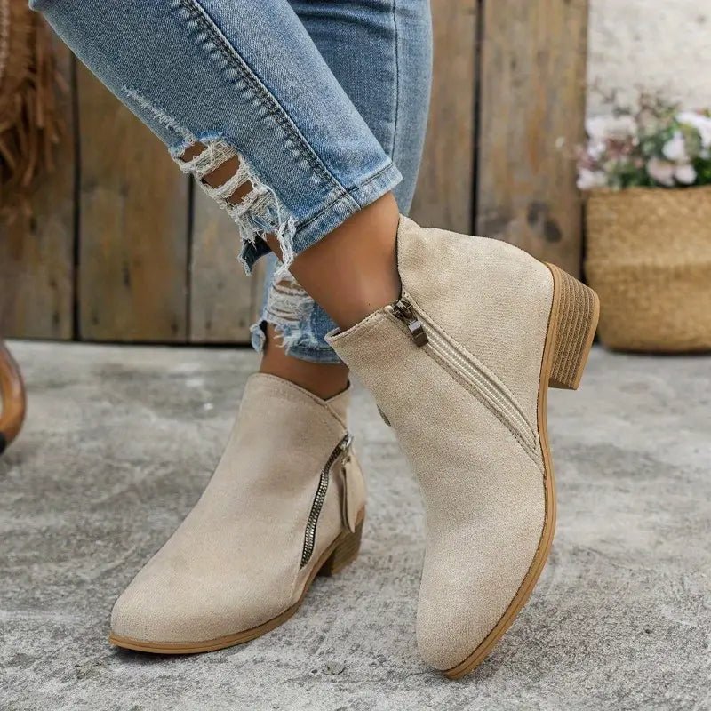 Lysse | Elegant Suede Winter Shoes For Women - Lysse - heidimode20250703