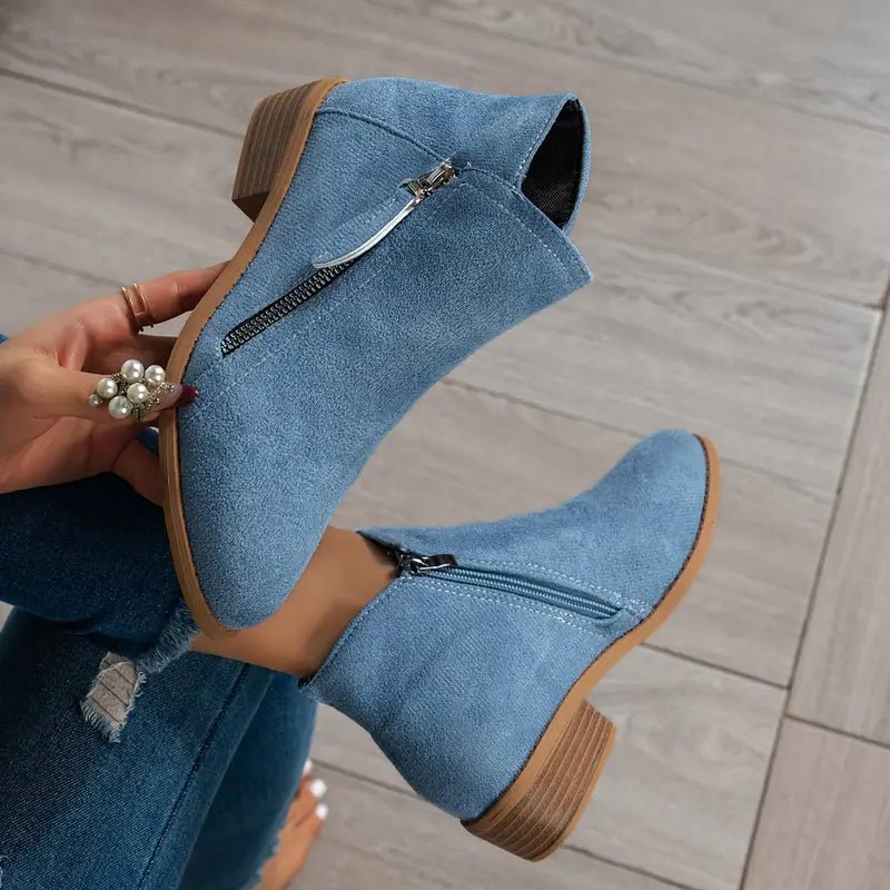 Lysse | Elegant Suede Winter Shoes For Women - Lysse - heidimode20250703