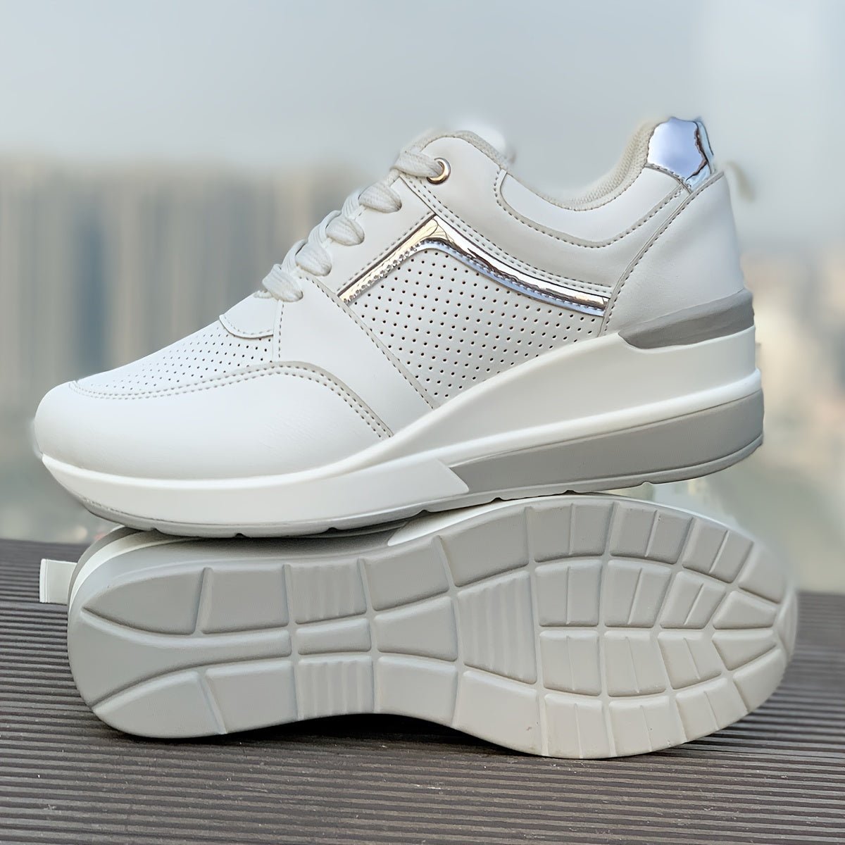 Lysse - Fashion | Solid Color Sneakers For Women Ideal For Everyday Use - Lysse - heidimode20250703