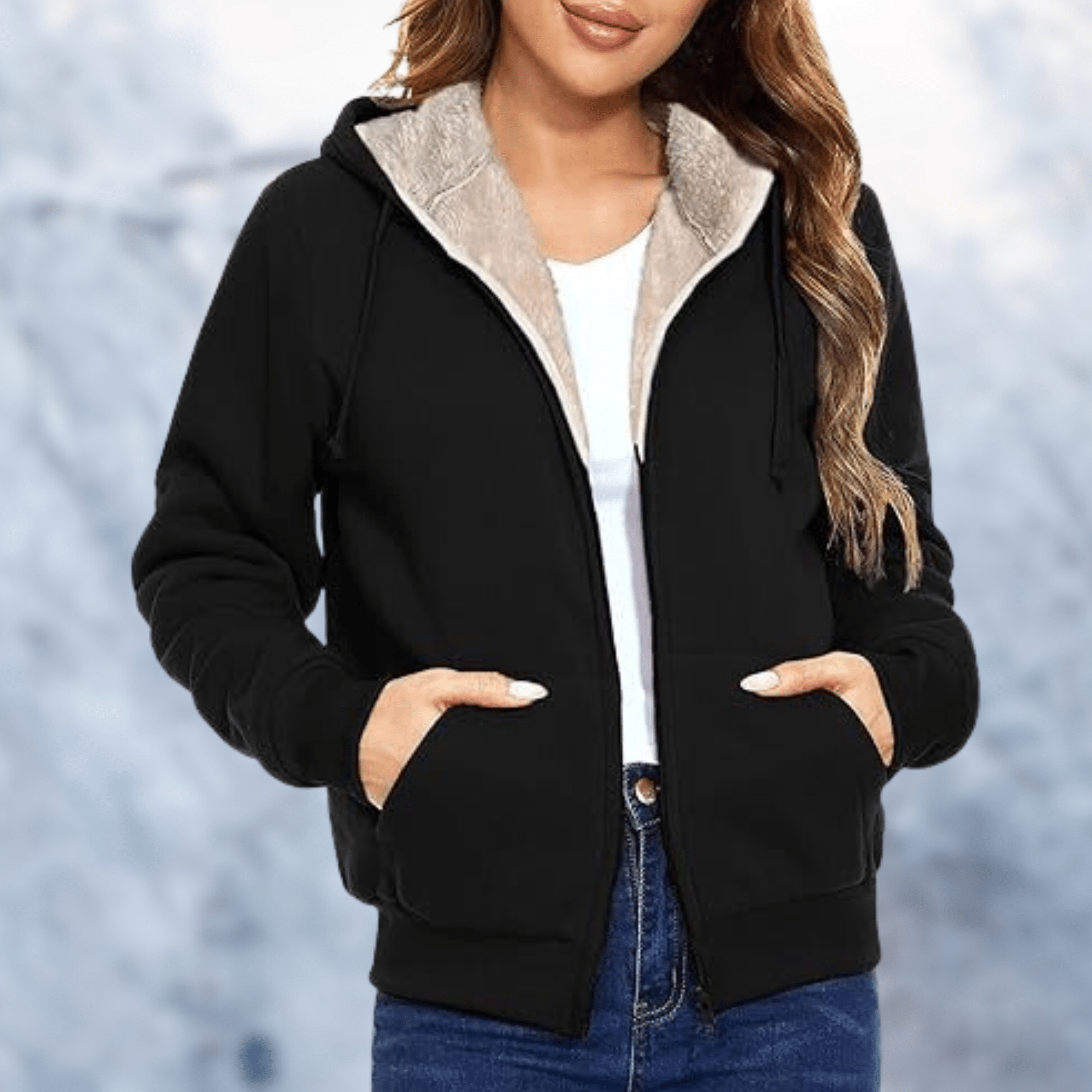 Lysse | Hooded jacket made of lambswool - Lysse - heidimode20250703