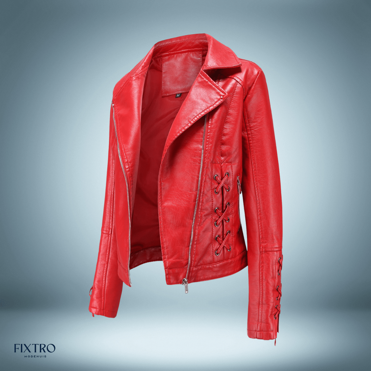 Lysse | Leather Jacket With Braids - Lysse - heidimode20250703