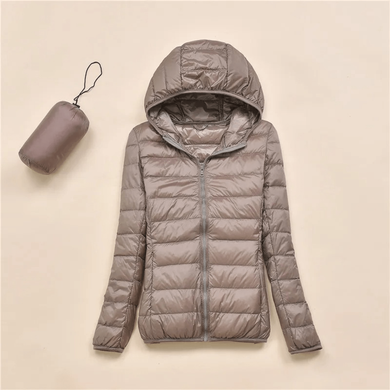 Lysse | Light quilted jacket with hood - Lysse - heidimode20250703
