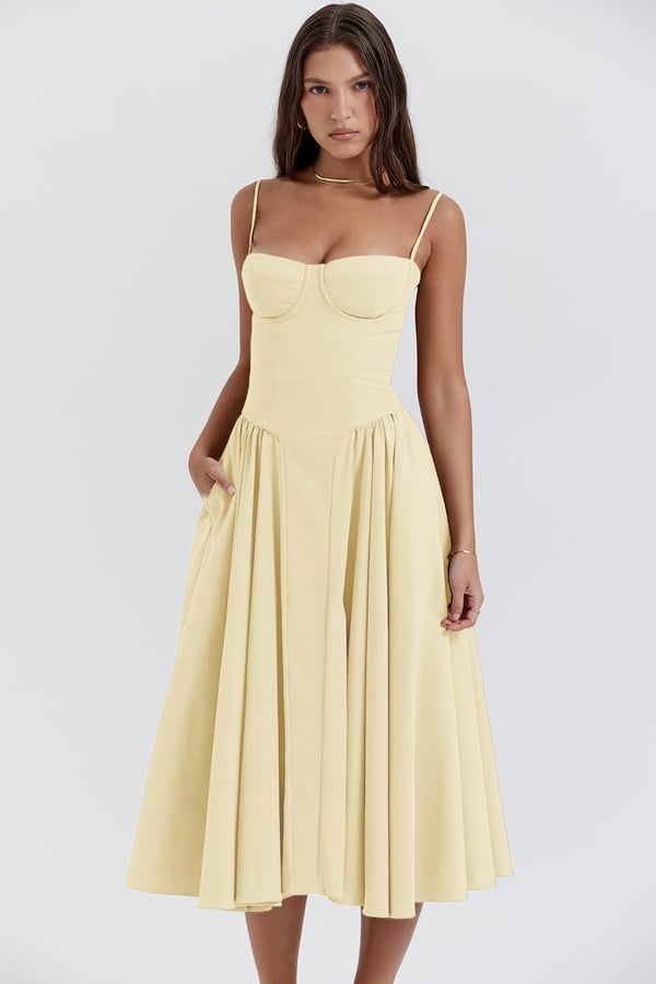 Lysse | Midi dress in corset form - Lysse - heidimode20250703