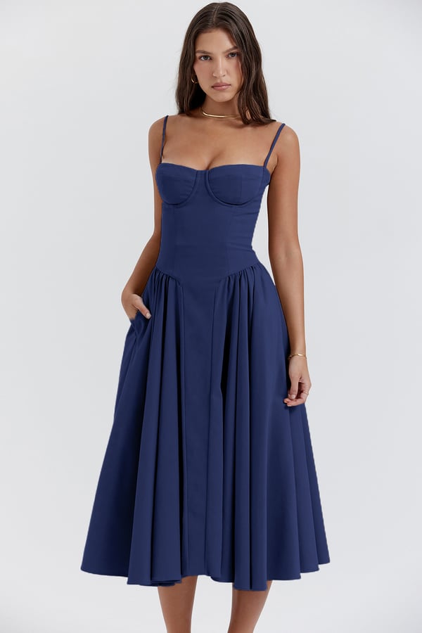 Lysse | Midi dress in corset form - Lysse - heidimode20250703